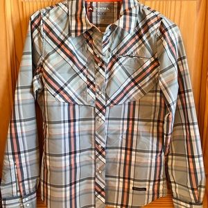 SIMMS Womens Guide Shirt Pearl Snap Buttons S/P